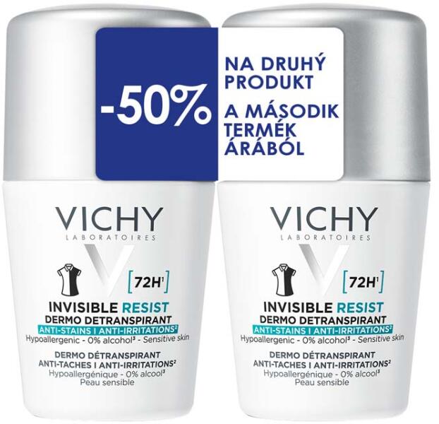 Invisible Resist Antiperspirant Duo roll-on 2x50 ml