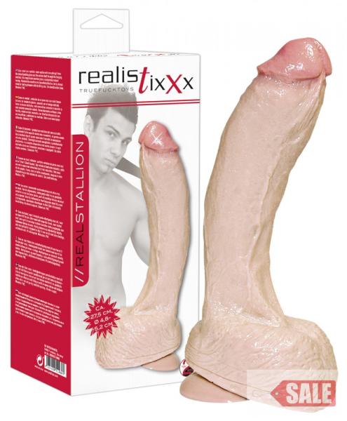 Realistixxx Real Stallion - Giant dildó 27,5 cm