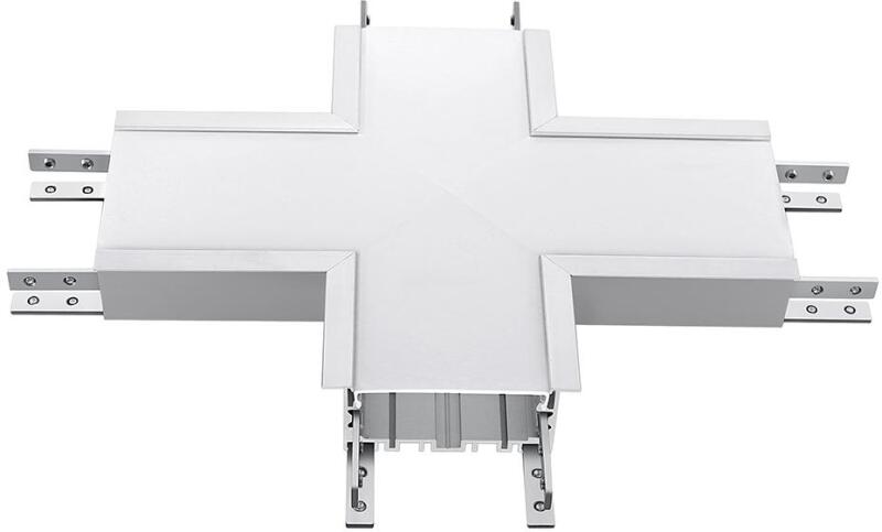 X alakú csatlakozó süllyeszthető lineáris LED lámpákhoz 16W természetes fehér - SKU 399 (399)