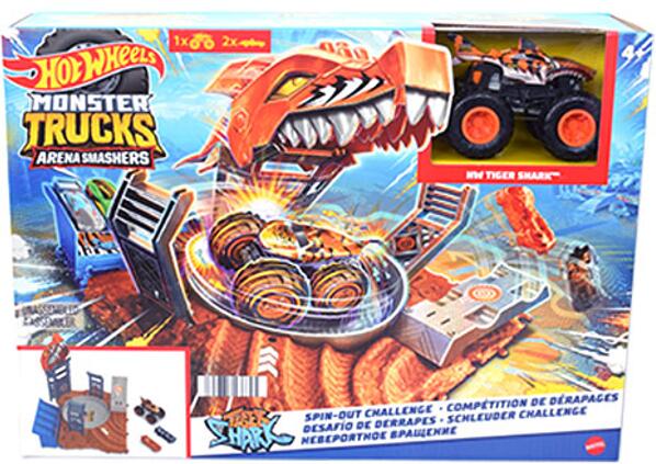 Hot Wheels - Monster Trucks Live Aréna Középdöntő - Pörgős kihívás (HNB92/HNB93)