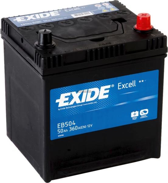Excell EB504 50Ah 360A right+ (EB504)