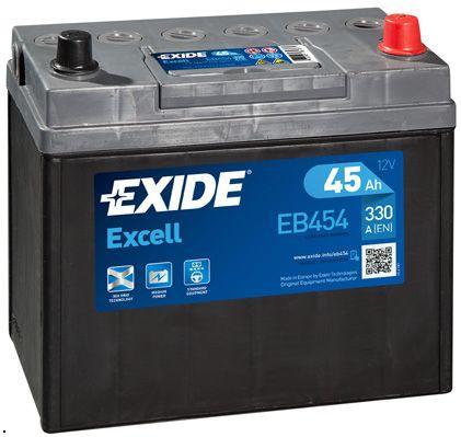 Excell EB454 45Ah 330A right+ (EB454)