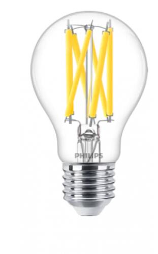 LED Lámpa Filament Égő Master Dimtone - Izzószálas Hatás, 2200-2700K, Cri≫ 90, 10, 5 W, E27, Meleg Fehér