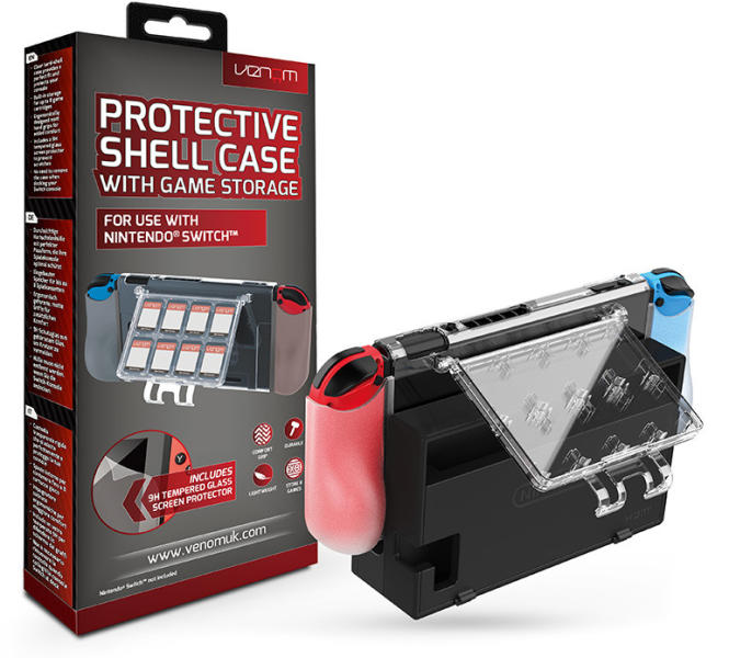 Protective Shell Case with Game Storage for Nintendo Switch (VS4903)