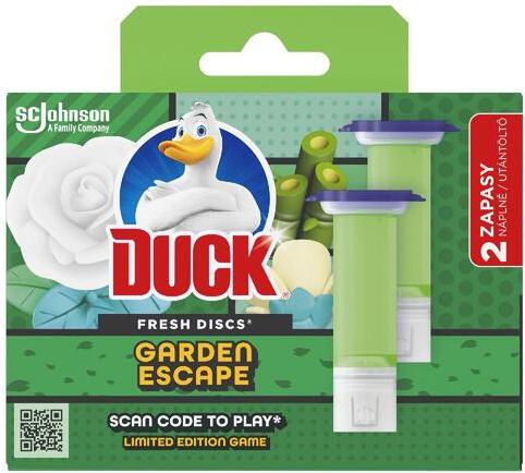 Fresh Discs Garden Escape Wc-öblítő Korong Utántöltő 2 X 36 Ml