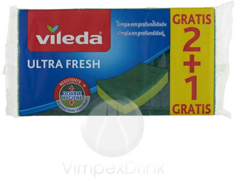 Ultra Fresh súrolószivacs 2+1 - delfinbuvar