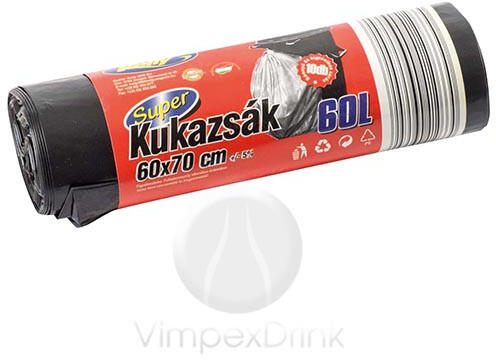 Super Szemeteszsák 60L 15my 10db - delfinbuvar