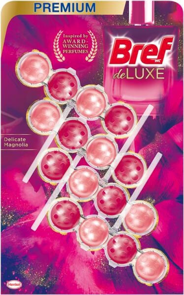 DeLuxe Magnolia WC frissítő 4 x 50 g