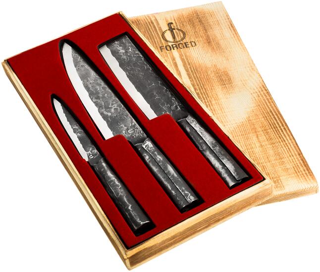 Brute késkészlet, 3 db, díszdobozban (Brute3Comb)