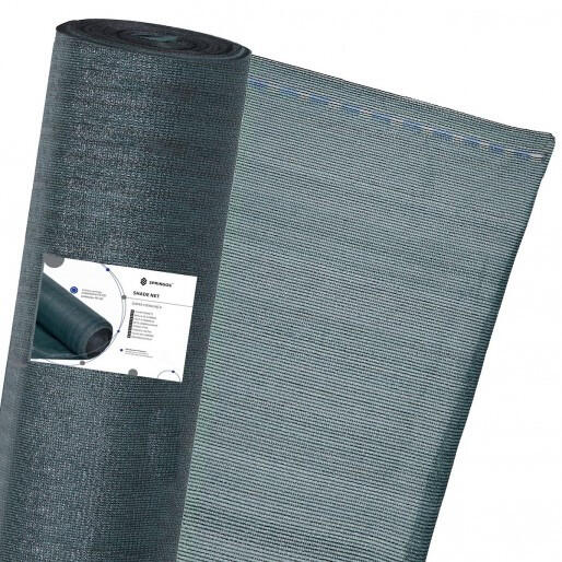 Árnyékoló háló, 90%-os betekintésgátló, 1, 5m x 50m, zöld (SN0019)