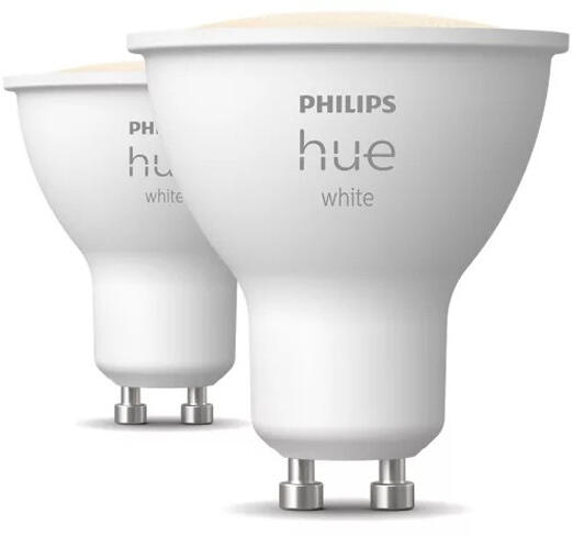 Hue GU10 4.2W White Philips-8720169230231 2db szett led fényforrás (8720169230231)