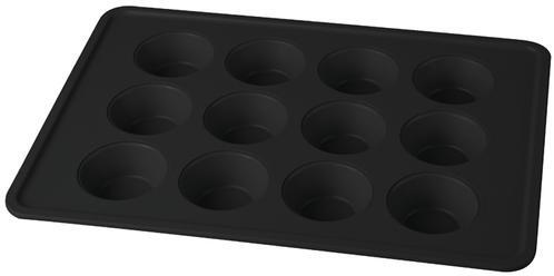 12 csészés muffin sütőforma Matte Black Collection BH/7876 (BH/7876)