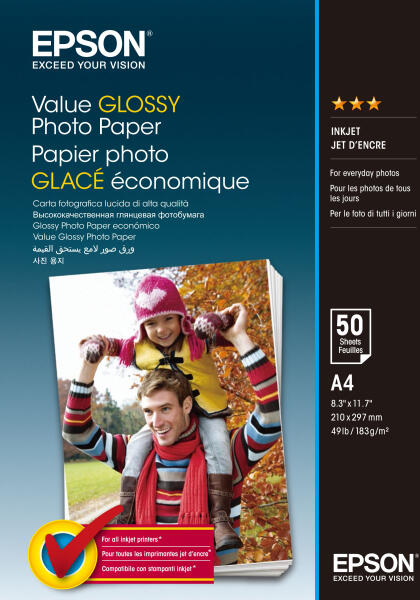 Value Glossy A4/50 C13S400036