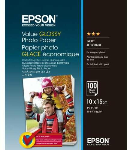 Value Glossy 10x15 cm/100 C13S400039