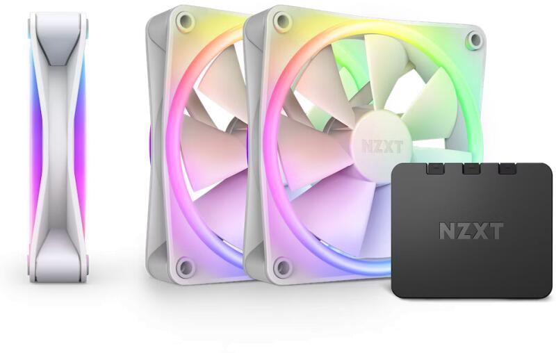F120 RGB Duo White (NZXT-FAN-RF-D12TF-W1)