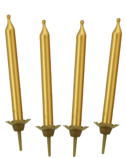Tortagyertya, arany, 5 cm, 10 db/cs