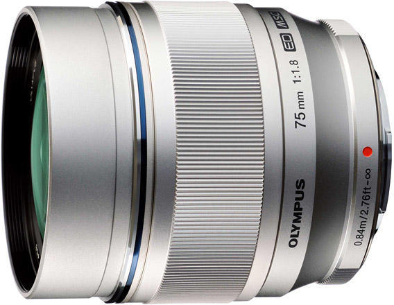 M.ZUIKO DIGITAL ED 75mm f/1.8 (ET-M7518) (V311040BE000/BW000/SE000/SW000)