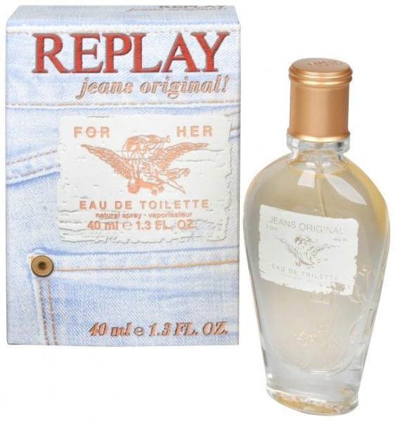 Replay Jeans Original for Her EDT 40 ml parfüm vásárlás, olcsó Replay Jeans  Original for Her EDT 40 ml parfüm árak, akciók