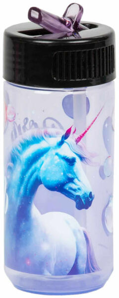 Unikornis átlátszó-lila 330 ml (BAJR15)