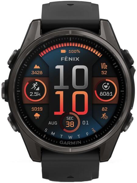 Garmin Fenix 8 43mm (010-02903) (Smartwatch, bratara fitness
