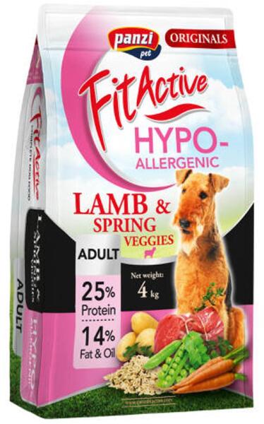 FitActive Hypoallergenic Adult lamb & spring veggies 4 kg