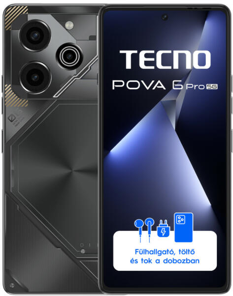Pova 6 Pro 5G 256GB 12GB RAM Dual