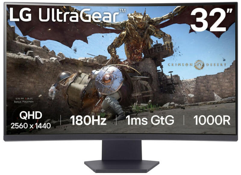 LG UltraGear 32GS60QC-B Monitor Preturi, LG UltraGear 32GS60QC-B