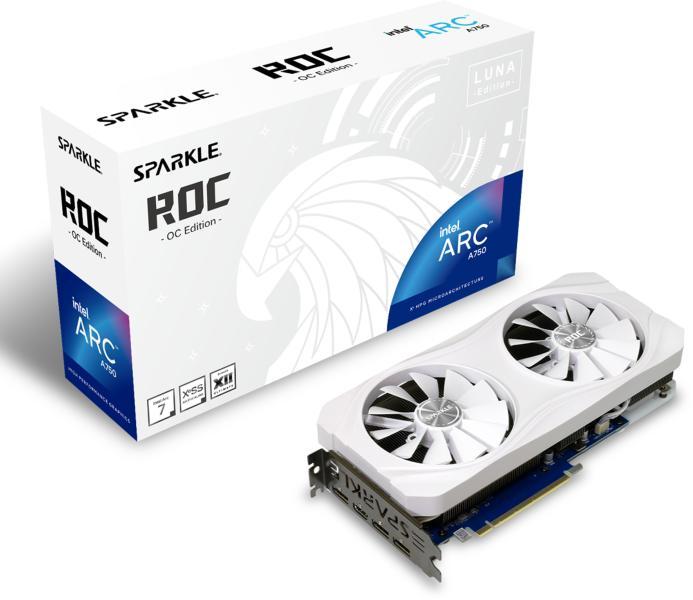 Intel Arc A750 ROC Luna OC Edition 8GB GDDR6 (1A1-S00413600G)