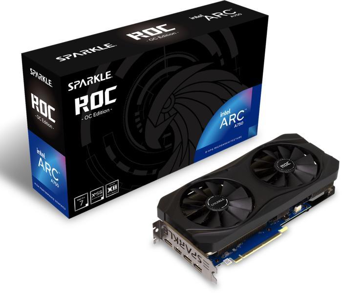 Intel Arc A750 ROC OC Edition 8GB GDDR6 (1A1-S00413500G)