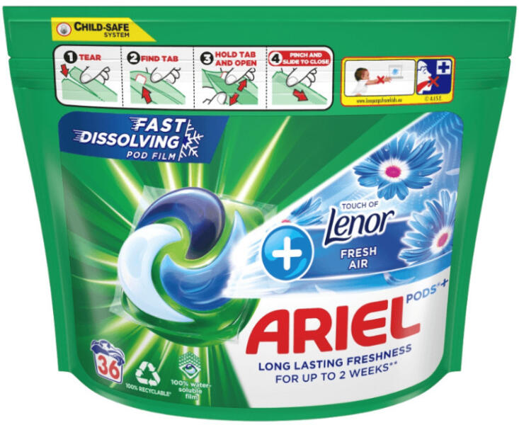 All-in-1 PODS Touch of Lenor - Fresh Air 36 db