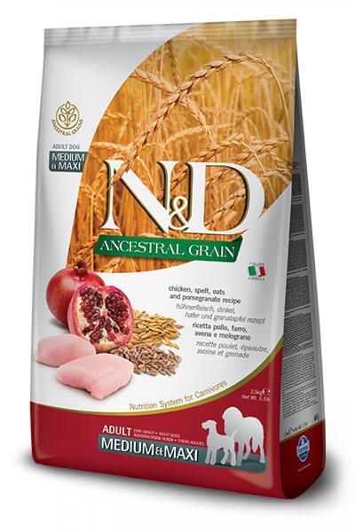 Ancestral Grain Adult Medium Maxi Chicken & Pomegranate 12 kg