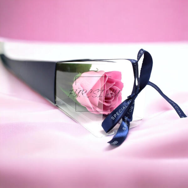 Egy szál szappanvirág - pink rózsa (LSF-24)