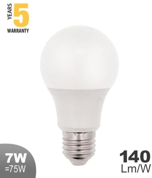 High Lumen Led Bulb Supreme A60 E27 7W 1008lm 6400K (Cool White) 1519560 VITO (3274)