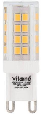 Led Bulb Capsuled-2 G9 6W 593lm 4000K (Natural White) 1518990 VITO (1582)