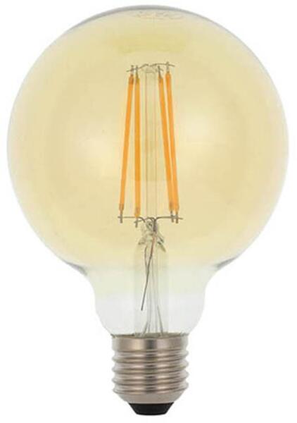 Led Filament Bulb Ledisone-Retro Globe G125 8W 880lm E27 2500K (Warm White) 1513550 VITO (1392)