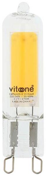 Led Bulb Capsuled-2 G9 3.2W 336lm 4000K (Natural White) 1515450 VITO (1576)