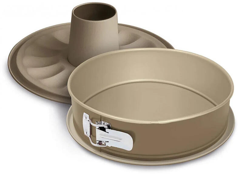 Guardini GOLD ELEGANCE tortaforma, 26 cm, 2 talapzattal, bronzszínű, acél (GD70026GEGNAM)