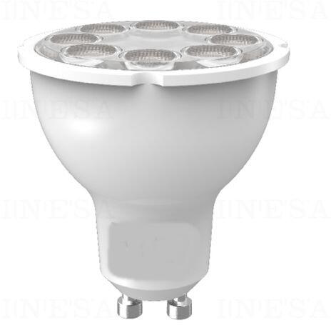 Led GU10 COB spot égő, 5W led, 410 lumen, 38°, 3000K, meleg fehér (LLGU10COB5W605803000K)
