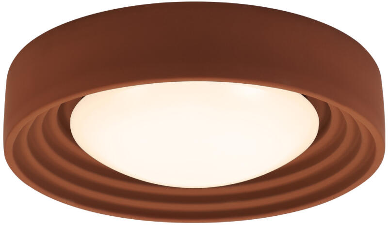 Orbis Concrete fürdőszobai mennyezeti LED lámpa barna színben, beton, 40 cm (4099854278846)
