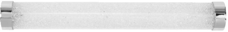 Obris Tube szabályozható fürdőszobai fali LED lámpa, 40 cm, buborék üveges, króm (4099854279393)