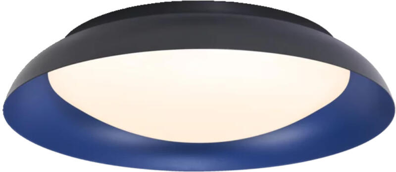 Orbis Plate fürdőszobai mennyezeti LED lámpa kék színben, 48 cm (4099854285813)