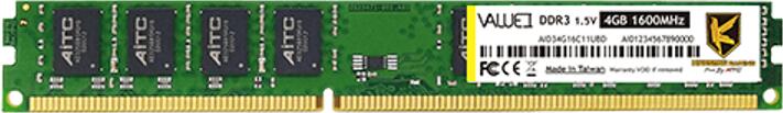8GB DDR3 1600MHz KSD38G16C11UBD