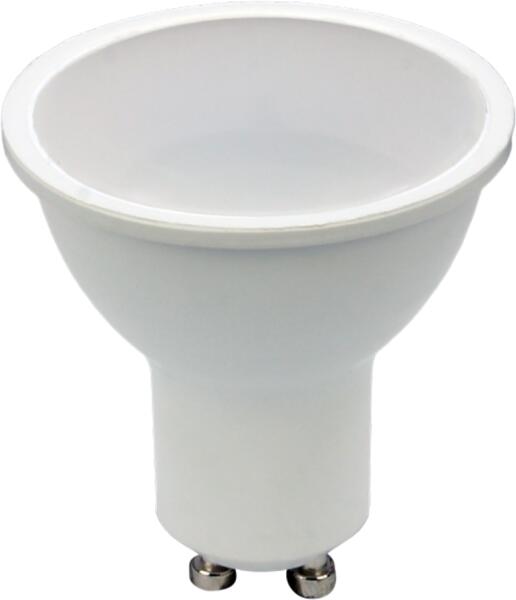 Tracon SMDDGU107W Fényerő-szabályozható SMD LEDspot fényforrás 230 VAC, 50 Hz, GU10, 7 W, 450 lm, 2700 K, 120°, EEI=G (SMDDGU107W)