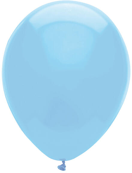 Lufi, latex, d30 50 db, bébi kék
