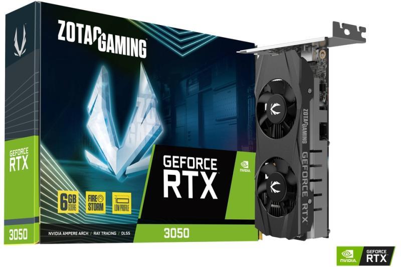 GeForce RTX 3050 LP 6GB GDDR6 96bit (ZT-A30510L-10L)