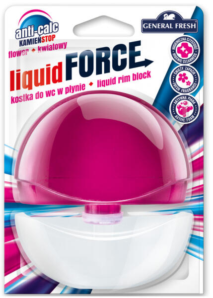 WC illatosító gél 55 ml + kosár Liquid Force Virág