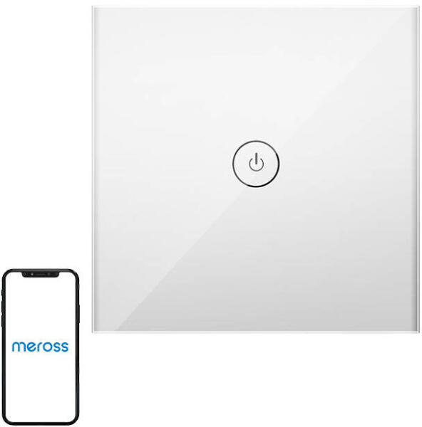 Smart Wi-Fi kétcsatornás fali kapcsoló Meross MSS550 EU (HomeKit) (MSS550)