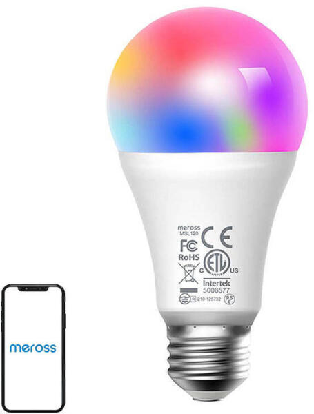 Meross Smart LED WiFi izzó MSL120EU (Non-HomeKit) (MSL120-EU non-homeki)