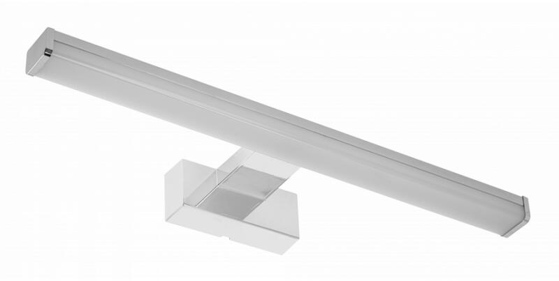 LD-KAT400-01 Led lámpatest Catania 400mm, 8W, AC220-240V, 50/60Hz, 4000K, IP44, RA >80640lm, króm (LD-KAT400-01)