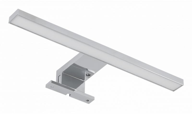 LD-RA60CB-40N Radius II led lámpatest műanyag szórókerettel 304mm, meleg fehér, 5W, 230V, IP44, krómlemez (LD-RA60CB-40N)